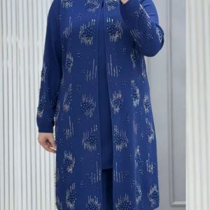রয়েল বুলু কালার প্রিমিয়াম Party Dress