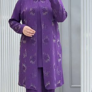 পার্পেল কালার প্রিমিয়াম Party Dress